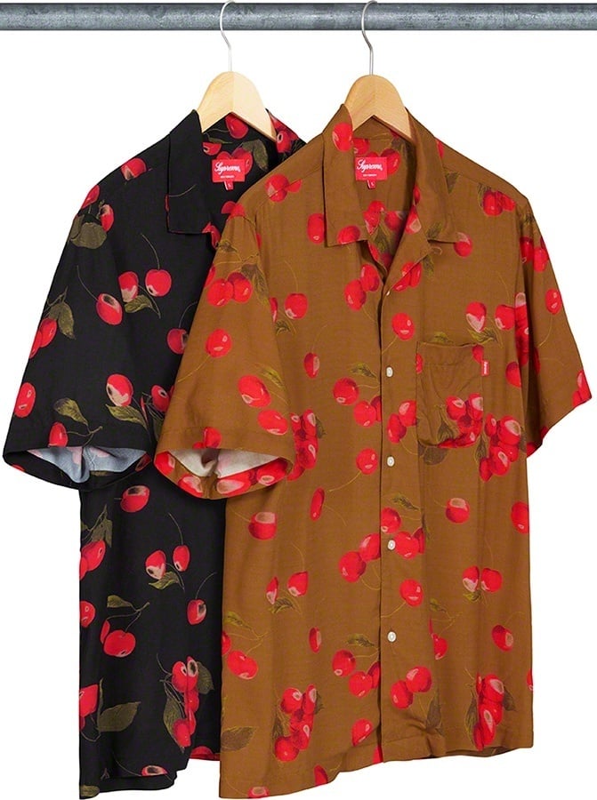 Cherry Rayon S/S Shirt